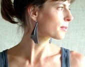 Karst Leather Earrings by Hende
