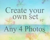 Custom Photo Print Set of FOUR 4x4 photos - You choose the four photographs