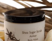 Natural Shea Sugar Scrub Rosemary Mint vegan