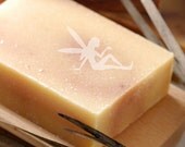 Ginger Grass and Silk Natural Handmade Coconut MIlk Soap Nekkid Bar