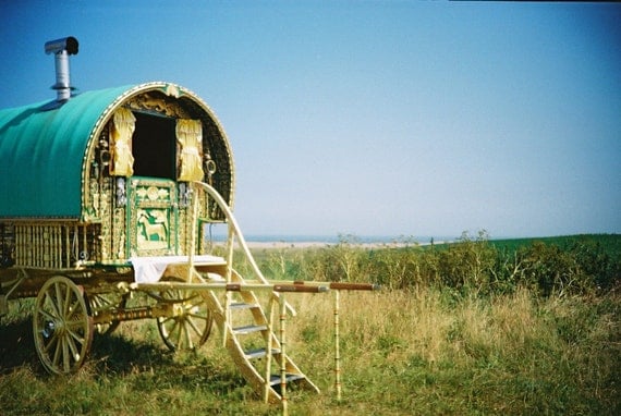 Gypsy Caravan by the Sea RESERVED FOR KNOTCHACHA