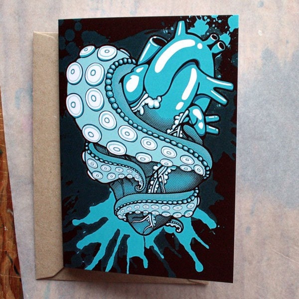 Heart Attack Greeting Card