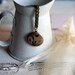 butterfly. locket necklace. brass ox