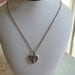rabbit. locket necklace. silver ox