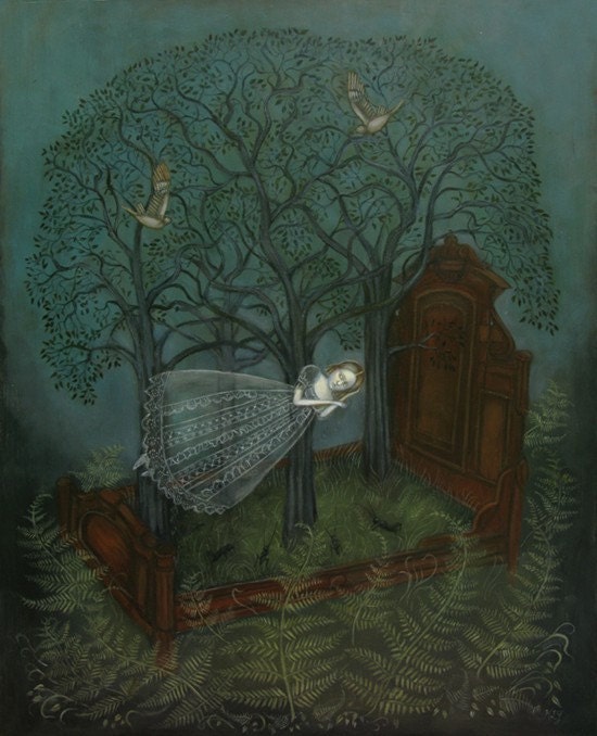 Forest Sleep - 11 x 14 Print