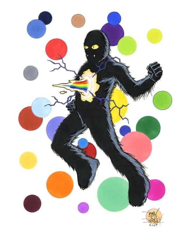Kenny Rainbows print