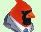 Cardinal print 5x7