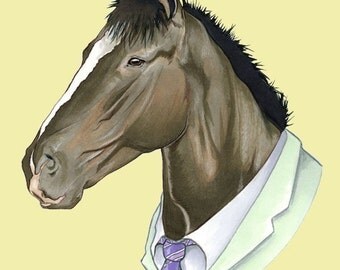 Horse print 8x10