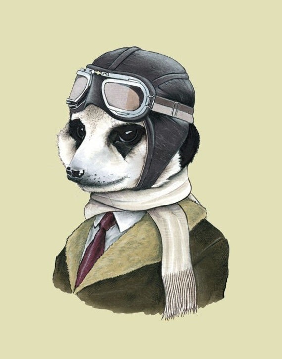 Meerkat print 11x14