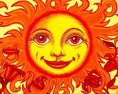 Mother Sun  --  ACEO Print