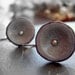 Oyster Gray Enamel Earrings Poppy Jewelry MADE TO ORDER