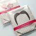 Mustache Handkerchief - Pretty in Pink Gingham