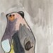 original painting illustration drawing paper bear art- only the bear knew
