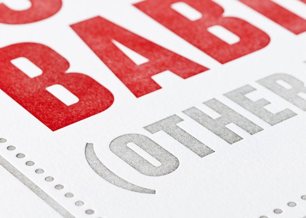 Crying is for Babies Print