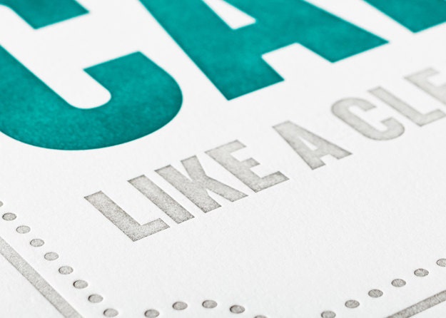 Nothing Says You Care Print