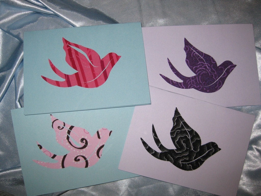 Soaring Bird Note Cards Set of 4