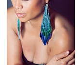 Leather RADIANT ANPAYTOO earrings in our Spring 2012 color combinations.