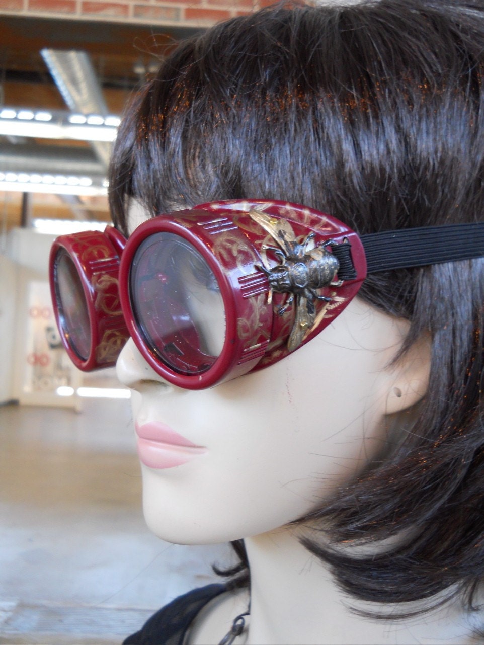 Steampunk Goggles - Flight of the Bumblebee, Steampunk, Steam Punk, Burner, Victorian, Victorian eyewear