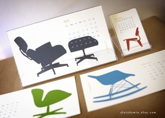 2011 Calendar - the chairs