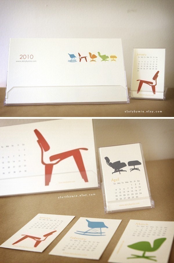 last one - 2011 Calendar - the chairs