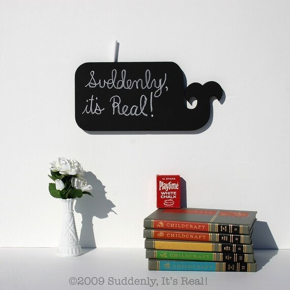 whale chalkboard