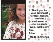1000 Full Color 2 Sided Hang Tags Professionally Printed on a Press NOT home printer