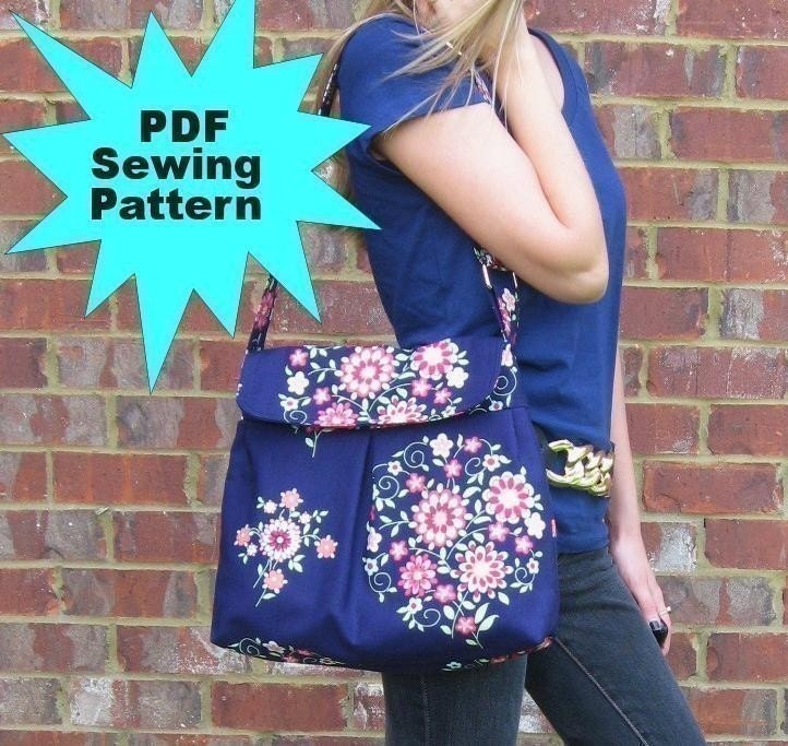 Hobo Bag PDF Sewing Pattern / Sweet Pea Totes