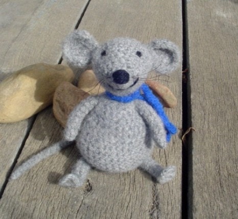 Jared Crocheted and Felted Mouse