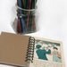 Rockin' Robin - Wire-Bound Recycled Art Journal