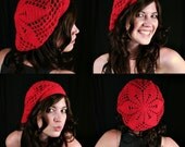 PDF Crochet Pattern for Starburst Beret - Permission To Sell Finished Items