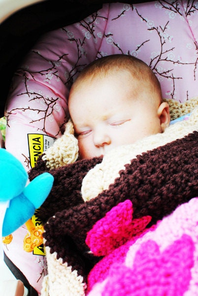 PDF Crochet Pattern for Tulip Baby Blanket- Permission To Sell Finished Items