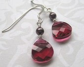 RUBY Briolette Earrings