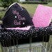 Shopping Cart Cover with Memory Foam Pad and Ruffled Blanket - Dogs - Pets - Custom Colors - Embroidery- Lampwork Bead Key Holder