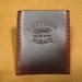 Legendary Brown Horween Chromexcel Leather Credit Card Holder, Leather head.