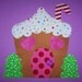 Fabric Applique TEMPLATE PATTERN Only Gingerbread House....New