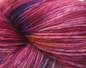 Hand dyed merino wool sock yarn - Bloom