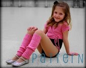 Waltz of the Flowers Sweater & Legwarmers Ballet Pattern Set  (pdf knitting pattern)