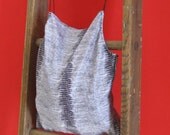 Tote Bag Paper and Plastic Alternative Bag/Tote  Snake on a Bag