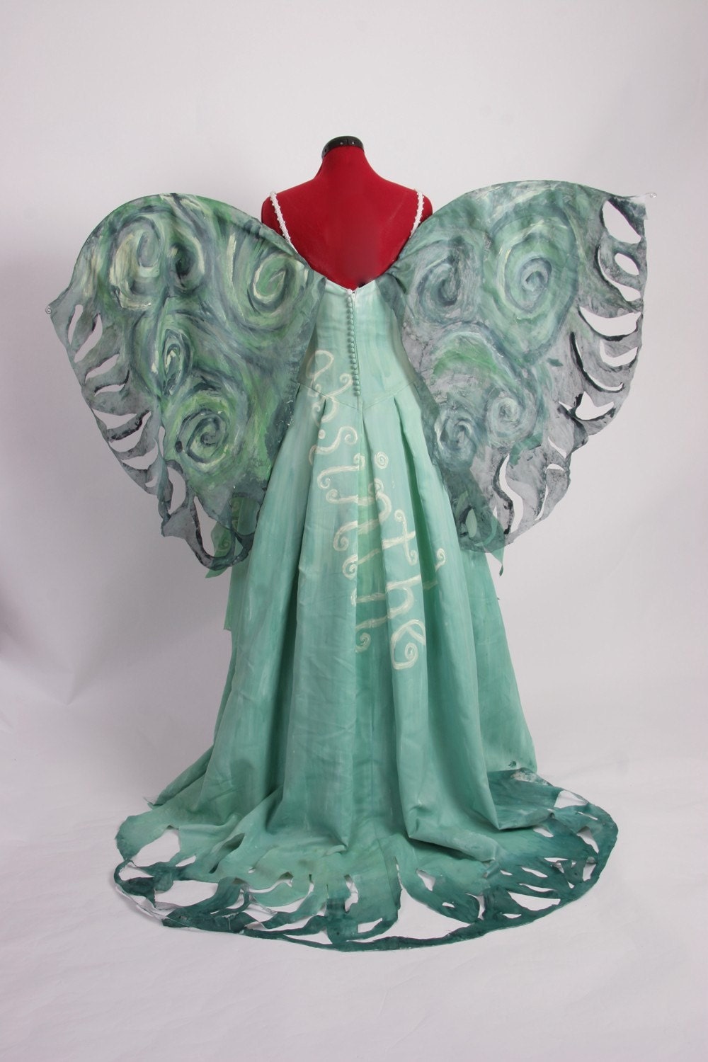 Absinthe Fairy - La Fee Verte - The Green Fairy Gown - Made to Order