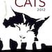 2012 Cats Wall Calendar - Limited Edition - Plus three bonus prints