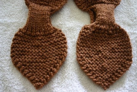 Knitted Lotus Leaf Scarf - Stays put - Amazing Look to Keep You Warm in Terrific Colors - Toffee