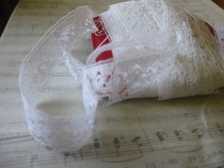 Vintage White Lace- 3 Yards