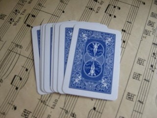 Vintage Miniature Playing Cards-Set of 15