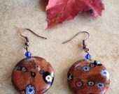 Millefiori earrings