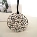 Silver aged filigree necklace lace metal Black Friday Etsy Cyber Monday Etsy