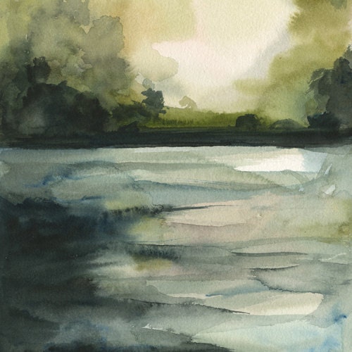 In the Water- Archival print, landscape