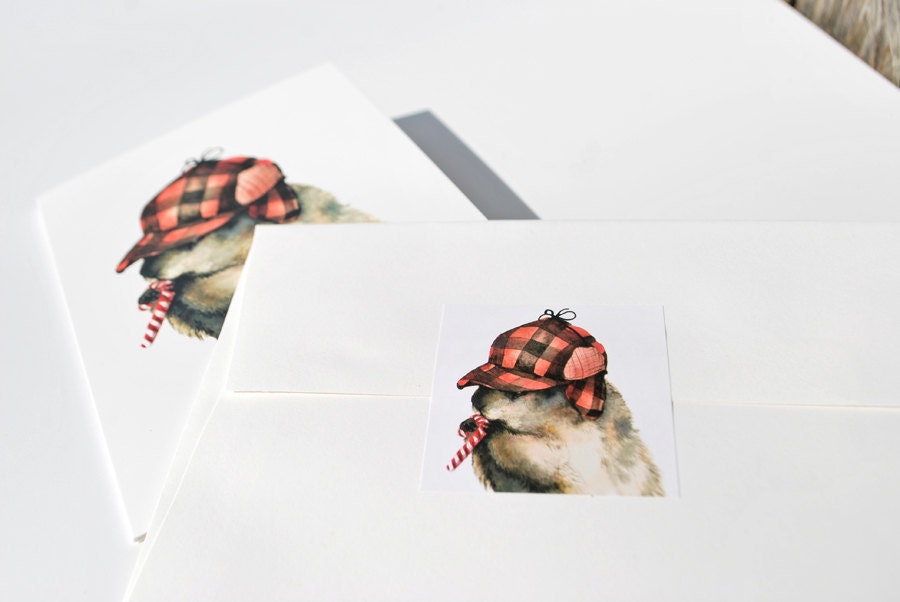 Christmas Card Set, Holiday cards, Christmas cards -Sweet Tooth Charlie