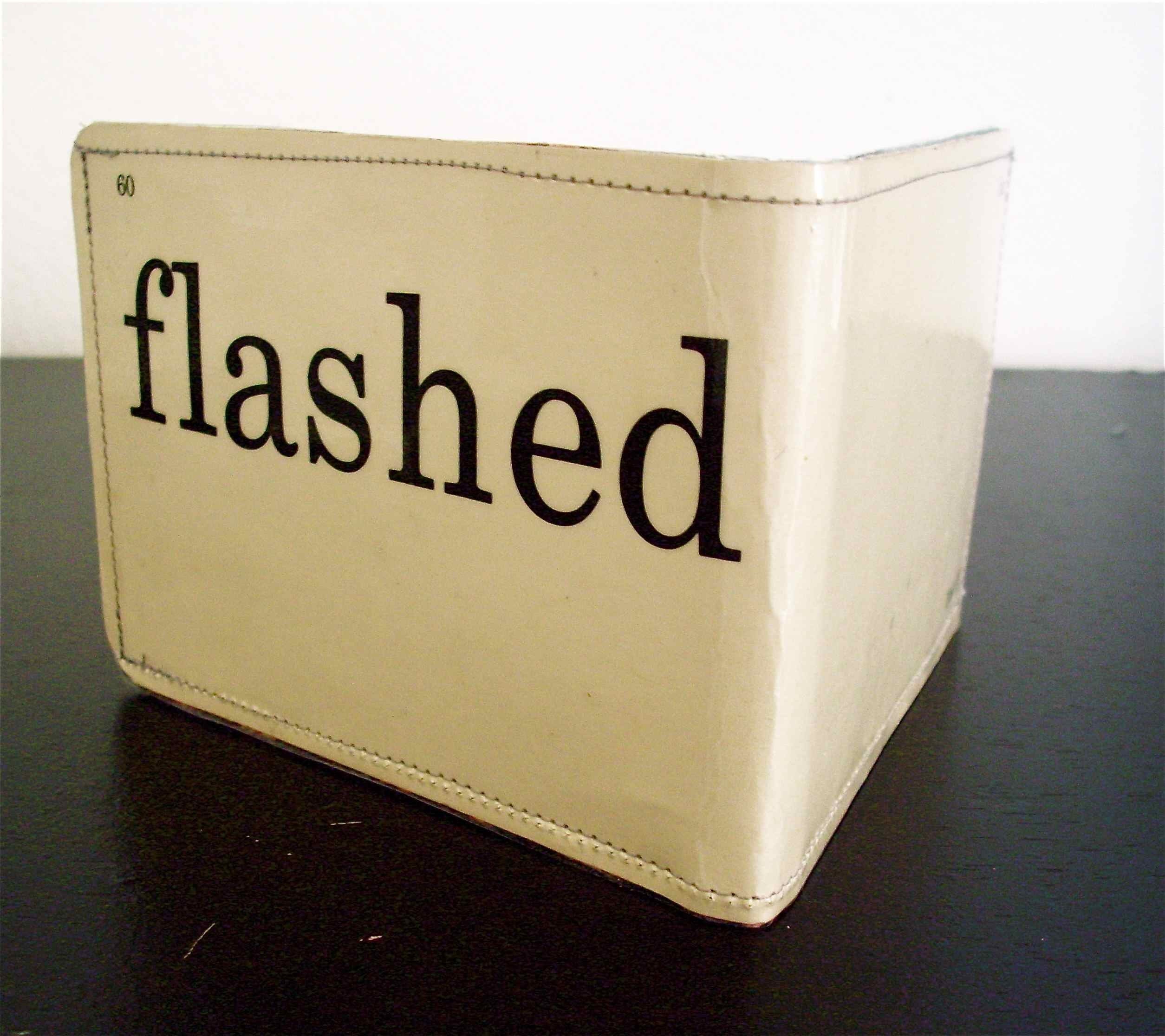 SALE // Flashed Camera Bifold Wallet