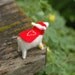Made to Order - Super Hero Valentine Lamb - Needle Felted Love to the Rescue