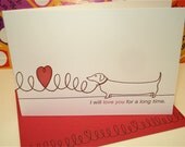 Long Love - letterpress love greeting